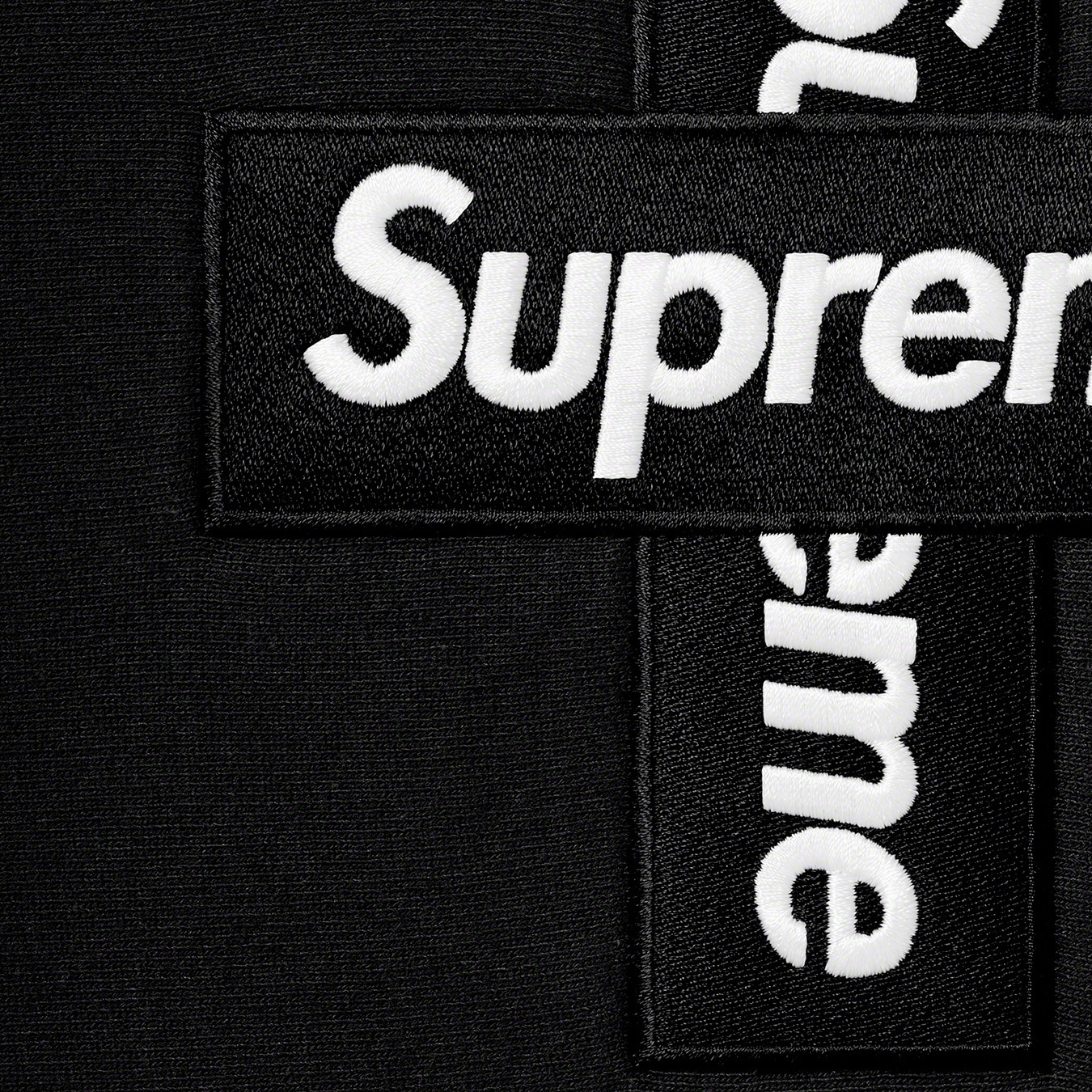 Cross Box Logo Hooded Sweatshirt view 8